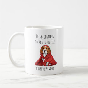 Funny Dog Mok - Burrito Weer Beagle
