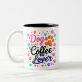 Funny Dog Mok Wrap Coffee Lovers Gift voor mama (Links)