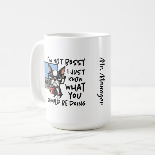 Funny Dog Mug Koffiemok (Voorkant links)