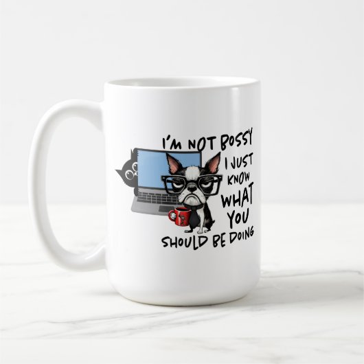 Funny Dog Mug Koffiemok (Links)