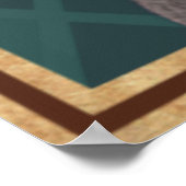 Funny Dog Nice Butt Bathroom Wall Art Poster (Hoek)