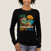 Funny Dog on Vacation T-Shirt | Cute Summer (Voorkant)