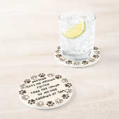 Funny Dog Onderzetter (Zijkant)