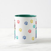 Funny Dog Organ Donation Awareness Coffee Mok (Midden)