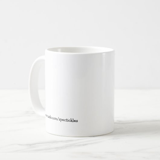 Funny Dog Owner Humor Mok Gift (Voorkant links)