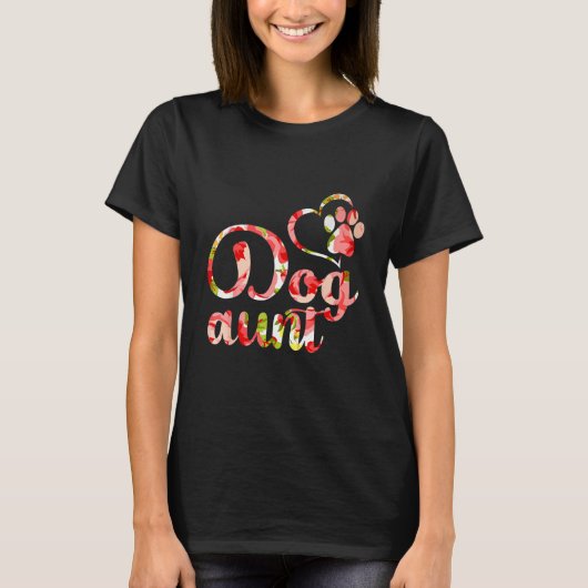 Funny Dog Owner Shirt, Dog Aunt Fur Life T-shirt (Voorkant)