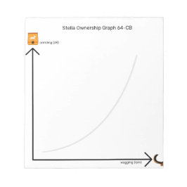 Funny Dog Ownership Crinkling Treat Bag Graph Notitieblok