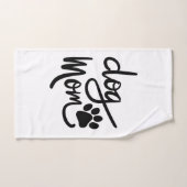 Funny Dog Paw Dog mama Bad Handdoek (Handdoek)