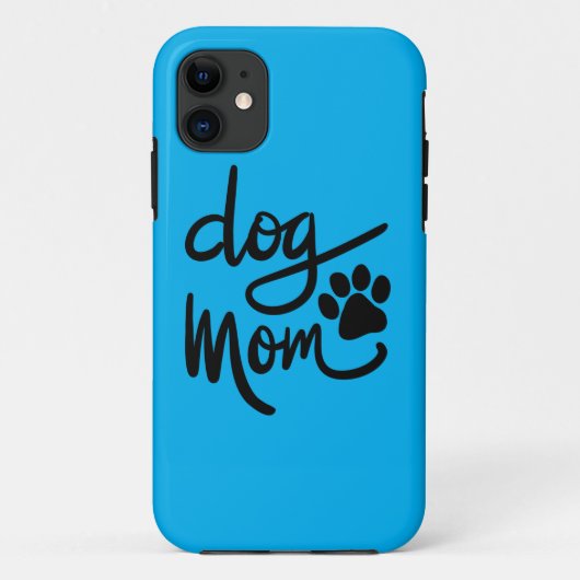 Funny Dog Paw Dog mama Case-Mate iPhone Case (Achterkant)