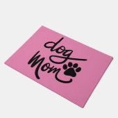 Funny Dog Paw Dog mama Deurmat (Schuin)