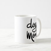 Funny Dog Paw Dog mama Koffiemok (Voorkant rechts)