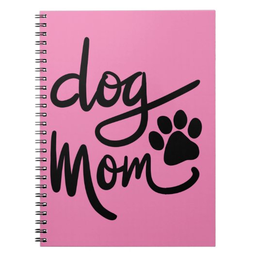 Funny Dog Paw Dog mama Notitieboek (Voorkant)