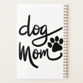 Funny Dog Paw Dog mama Planner (Achterkant)