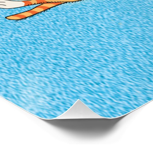 Funny Dog Peeings over het Poster van de kat (Hoek)