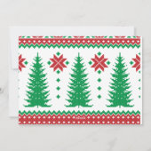 Funny Dog Pet met Kerstmis Feestdagenkaart (Achterkant)