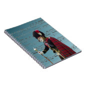 Funny dog pipe major notitieboek (Rechterzijde)