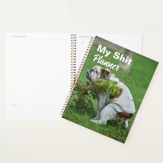 Funny Dog Pooping 2023 Planner (Display)