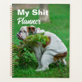 Funny Dog Pooping 2023 Planner (Voorkant)