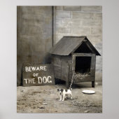 Funny Dog Poster (Voorkant)