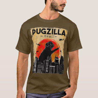 Funny Dog Pug T-shirt