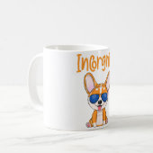 Funny Dog Quote Corgi Hondenliefhebbers Koffiemok (Voorkant links)