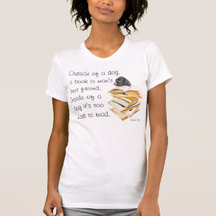 Funny Dog Quote Shirt voor mensen