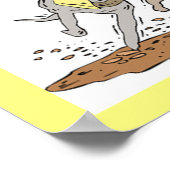 FUNNY DOG RACING JOKE POSTER (Hoek)