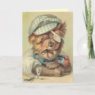 Funny Dog Retirement Card Kaart