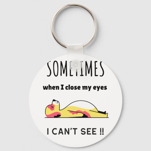 Funny dog sleutelhanger (Voorkant)