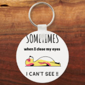 Funny dog sleutelhanger (Voorkant)