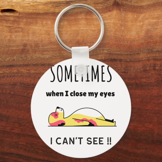 Funny dog sleutelhanger (Voorkant)