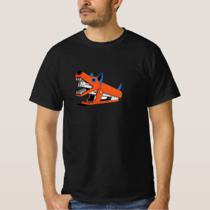 Funny Dog Stapler T-Shirt – Eigenzinnig Kantoor Di