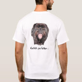 Funny dog t-shirt (Achterkant)