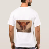 Funny dog T-shirt, cute pet lovers gift T-shirt (Achterkant)