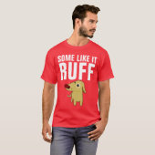 Funny DOG t-shirts, sommige zoals het RUFF T-shirt (Voorkant volledig)