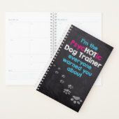 Funny Dog Trainer Planner (Display)