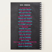 Funny Dog Trainer Planner (Achterkant)
