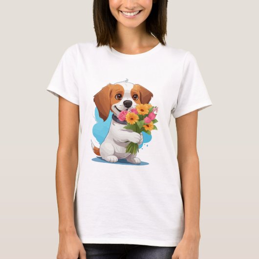 Funny Dog voor Dogs Lovers Schattige T-shirt (Voorkant)