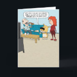 Funny Dog Vragen Couch Privelages Birthday Kaart<br><div class="desc">Hier is een grappige cartoon verjaardagskaart met een hond die niet kan begrijpen waarom de slobbyman bankprivileges krijgt. Bedankt voor het kiezen van dit originele ontwerp door © Chuck Ingwersen. Ik post cartoons op Instagram: https://www.instagram.com/captainscratchy</div>