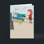 Funny Dog Vragen Couch Privelages Birthday Kaart<br><div class="desc">Hier is een grappige cartoon verjaardagskaart met een hond die niet kan begrijpen waarom de slobbyman bankprivileges krijgt. Bedankt voor het kiezen van dit originele ontwerp door © Chuck Ingwersen. Ik post cartoons op Instagram: https://www.instagram.com/captainscratchy</div>