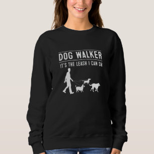 Funny Dog Walker Cool Walking Puppy Mannen Vrouwen Trui