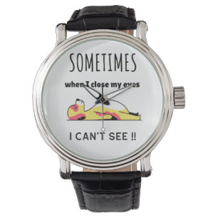 Funny dog watch horloge