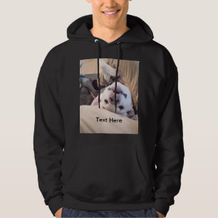 Funny Dog zal niet genegeerd worden Comical Photo  Hoodie