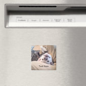 Funny Dog zal niet genegeerd worden Comical Photo Magneet (Insitu (Vaatwasser))