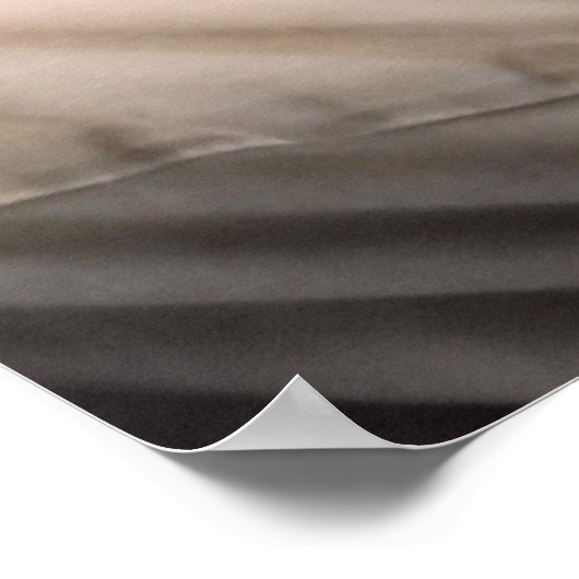 Funny Dog zal niet genegeerd worden Comical Photo Poster (Hoek)