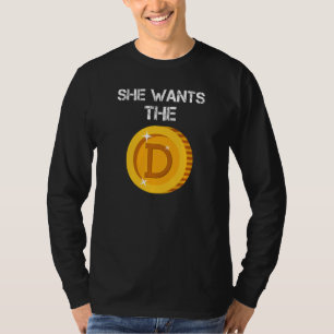 Funny Doge Coin Meme Dirty Joke Hodl Doge T-shirt