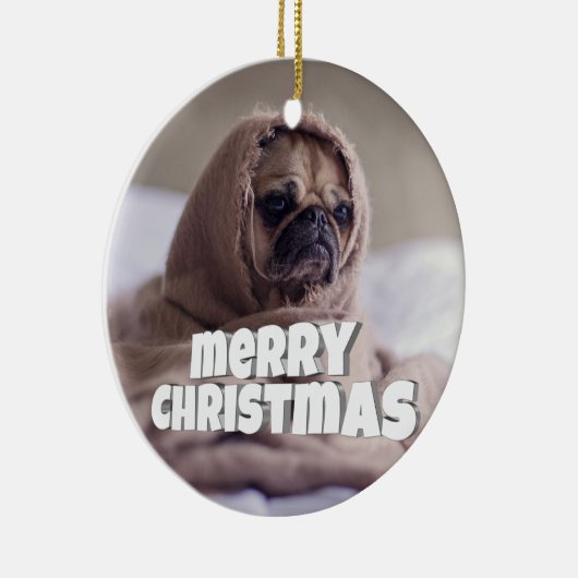 Funny doggy keramisch ornament (Rechts)