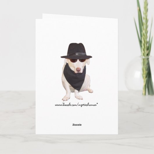  Funny Dogs Classic Kaart (Achterkant)