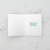 Funny Dog's Favoriete Tijd van het Jaar Kerstmis K Feestdagen Kaart (Binnen)