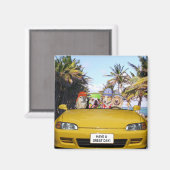 Funny Dogs in Convertible Magneet (Voorkant / Achterkant)